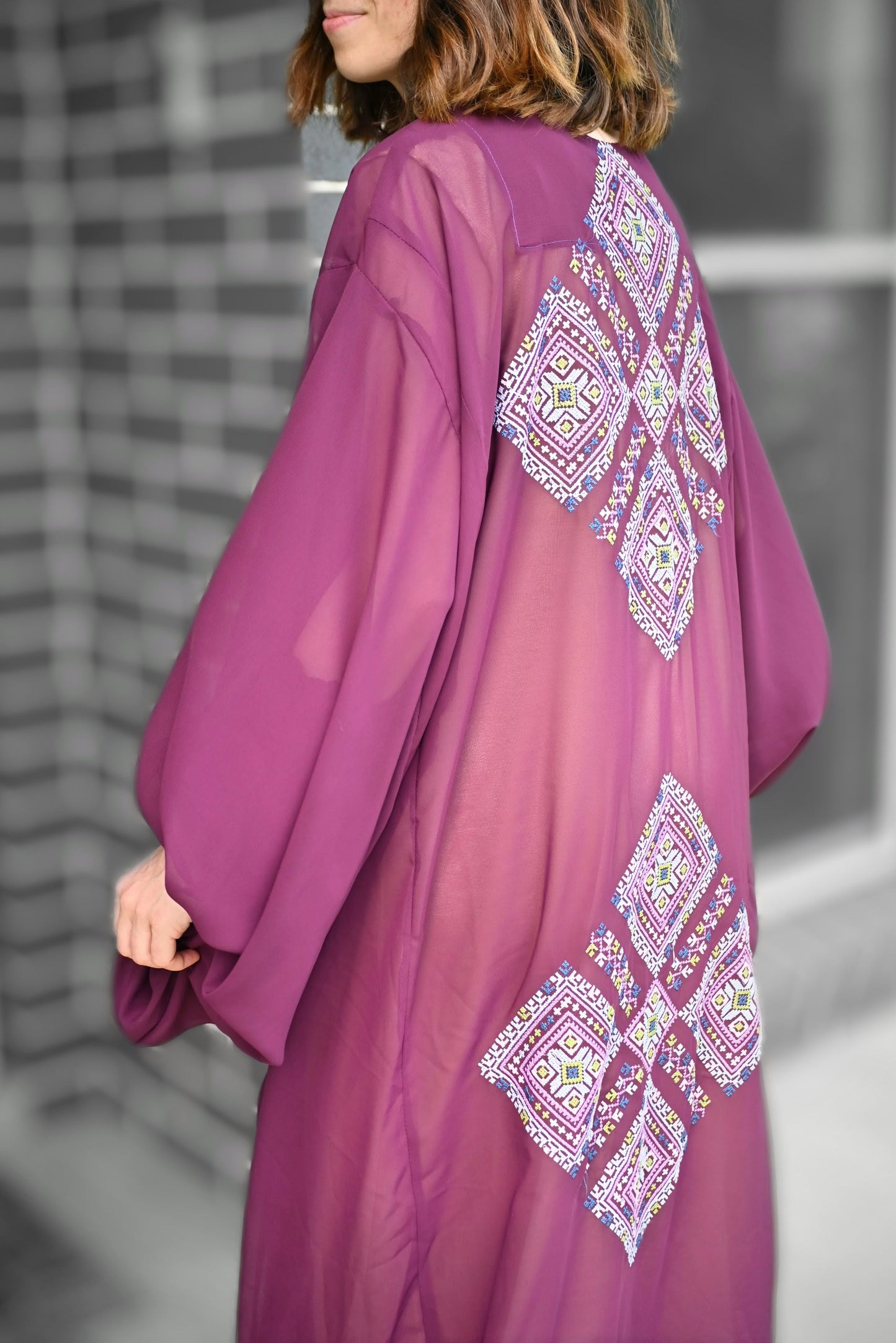 Luxe Tatreez Abaya Set