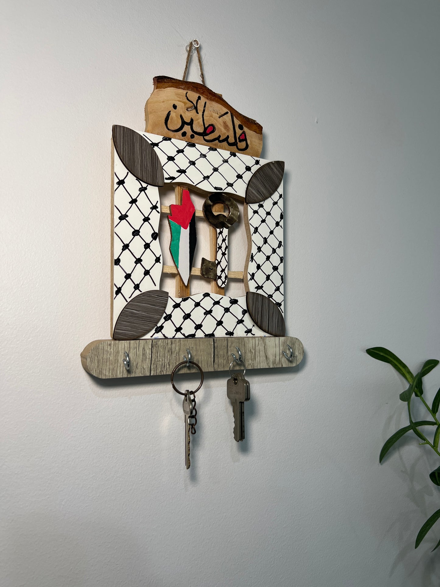 Kuffiyah Key Holder